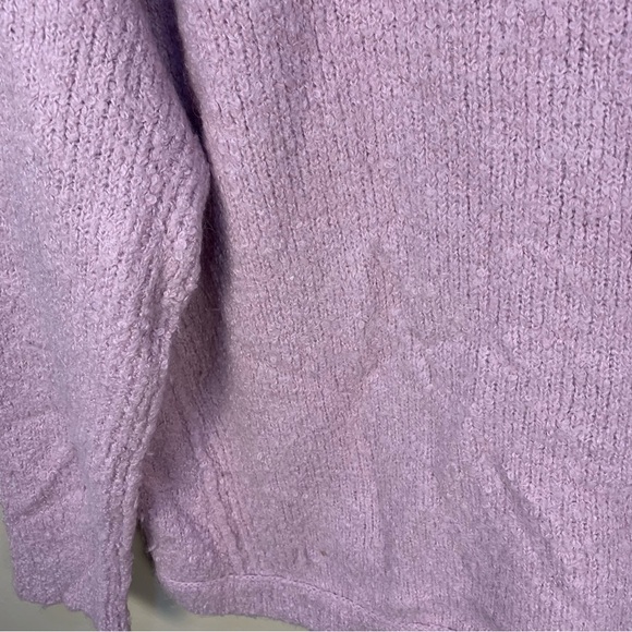 Free People Lofty Oversized Slouchy Alpaca Blend Boucle Pullover Sweater - Picture 11 of 15